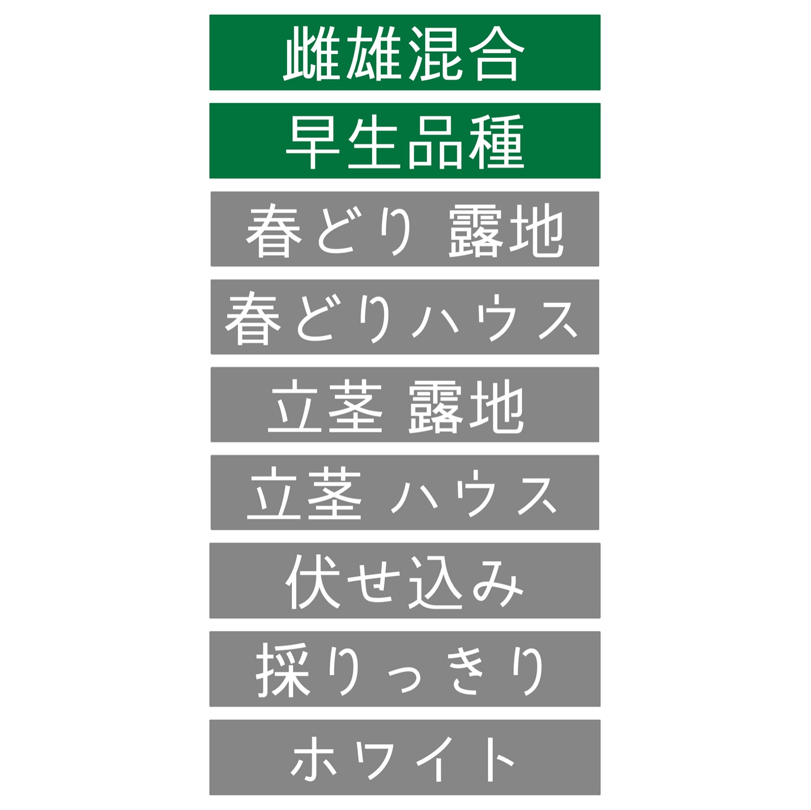 アスパラガス種子】ヨクデル_100粒 | 株式会社PsEco（ピーエスエコ）